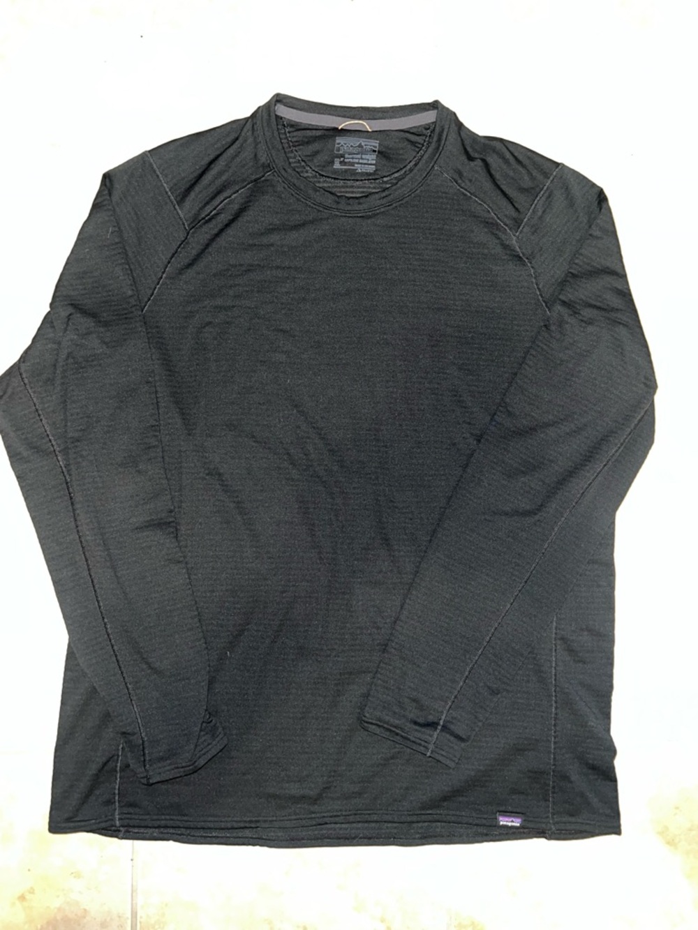 Patagonia Capiline Baselayer Men's Long-Sleeve Shirt - Black